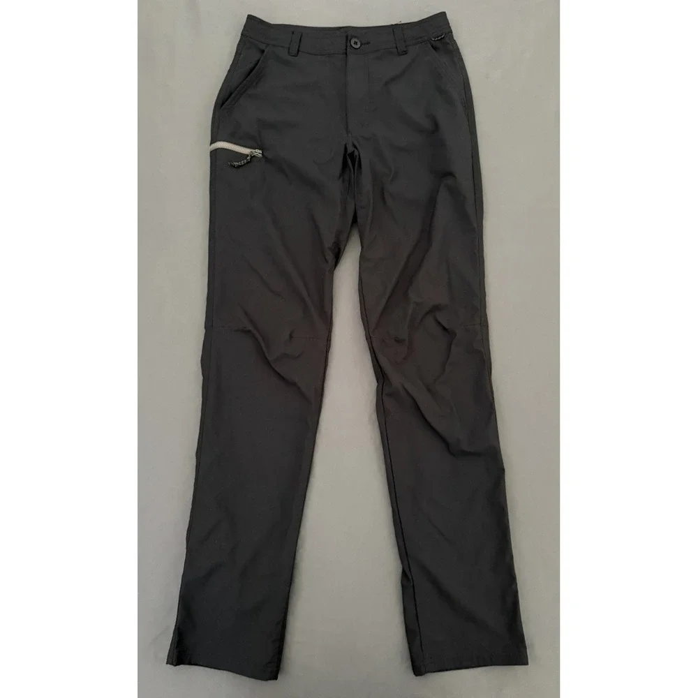REI Co-op Pants Mens Size 30x34L Black Stretch Camping Quick Dry Hiking Stretch